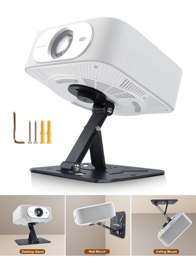 duniso Duniso Projector Wall Mounted Projector Metal Projector Bracket Mini Projector Strong Family And Personal Use 3000 g Z15CA6E9DFBD62BF9A120Z